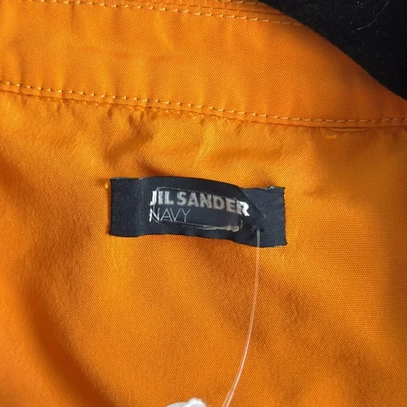Jill Sander Navy Anorak Jacket, Orange - Size 38 (EU) - Picture 7 of 10